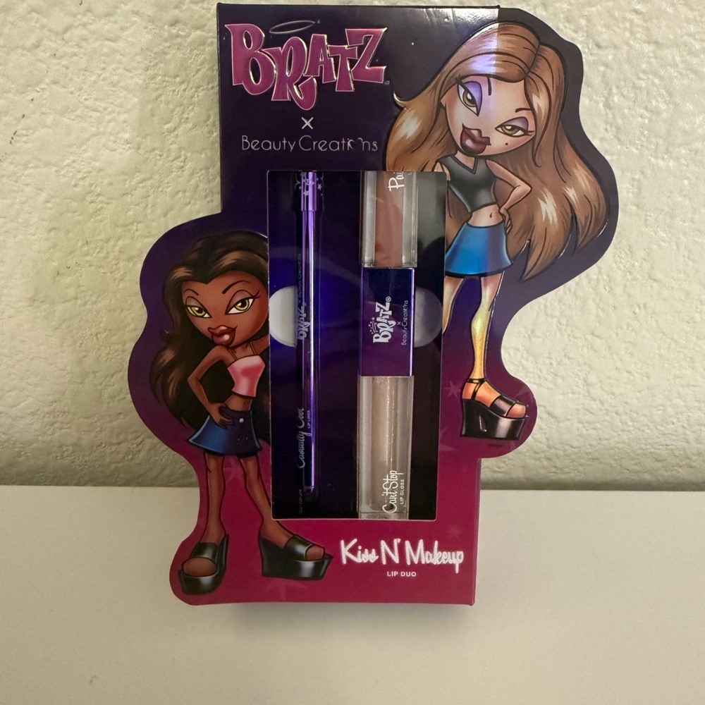 Beauty Creations Purple and Cream Lip Gloss Set